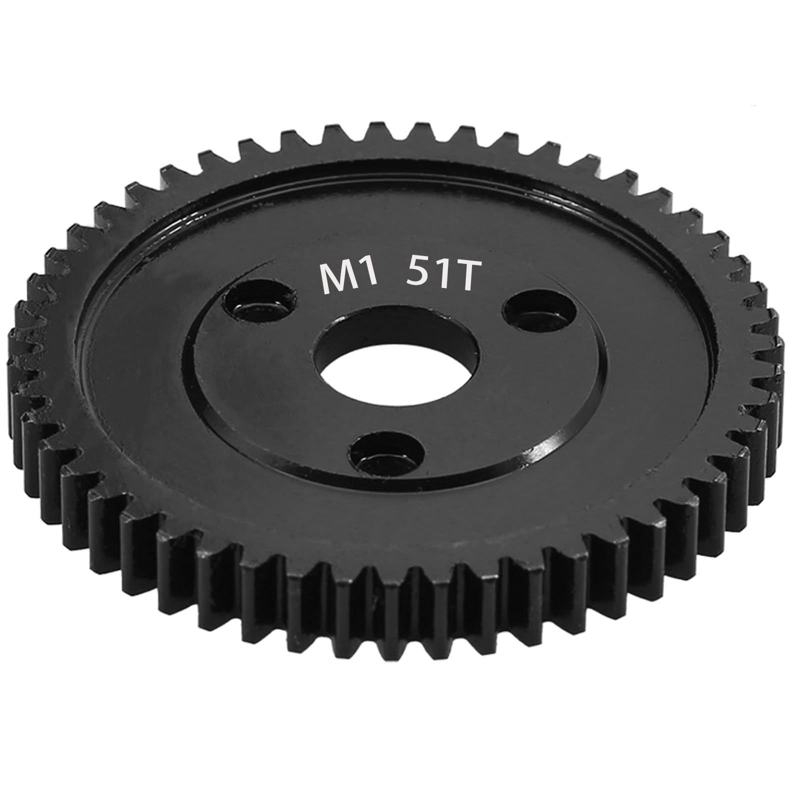 51-Tooth M1 Spur Gear 1.0 Metric Pitch