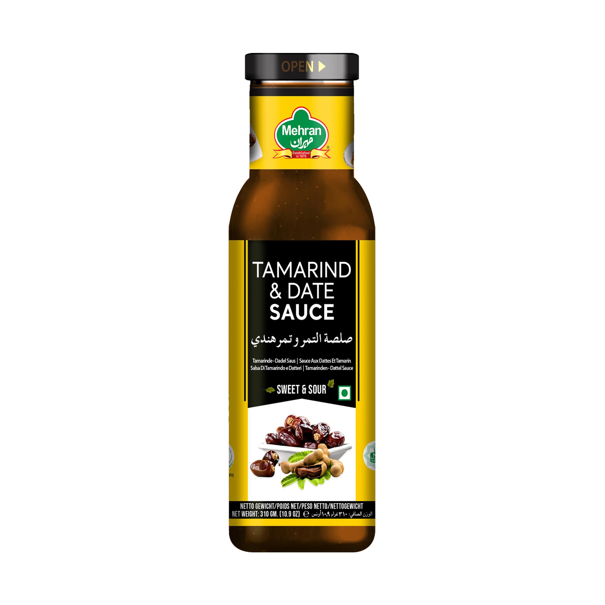 Mehran Tamarind Sauce, Light Brown
