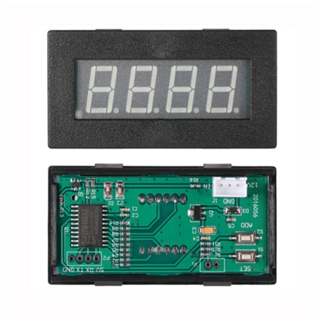 CALANDIS® Digital Frequency Tachometer Car Motor Speed Meter RPM Measurement Red-picture-11