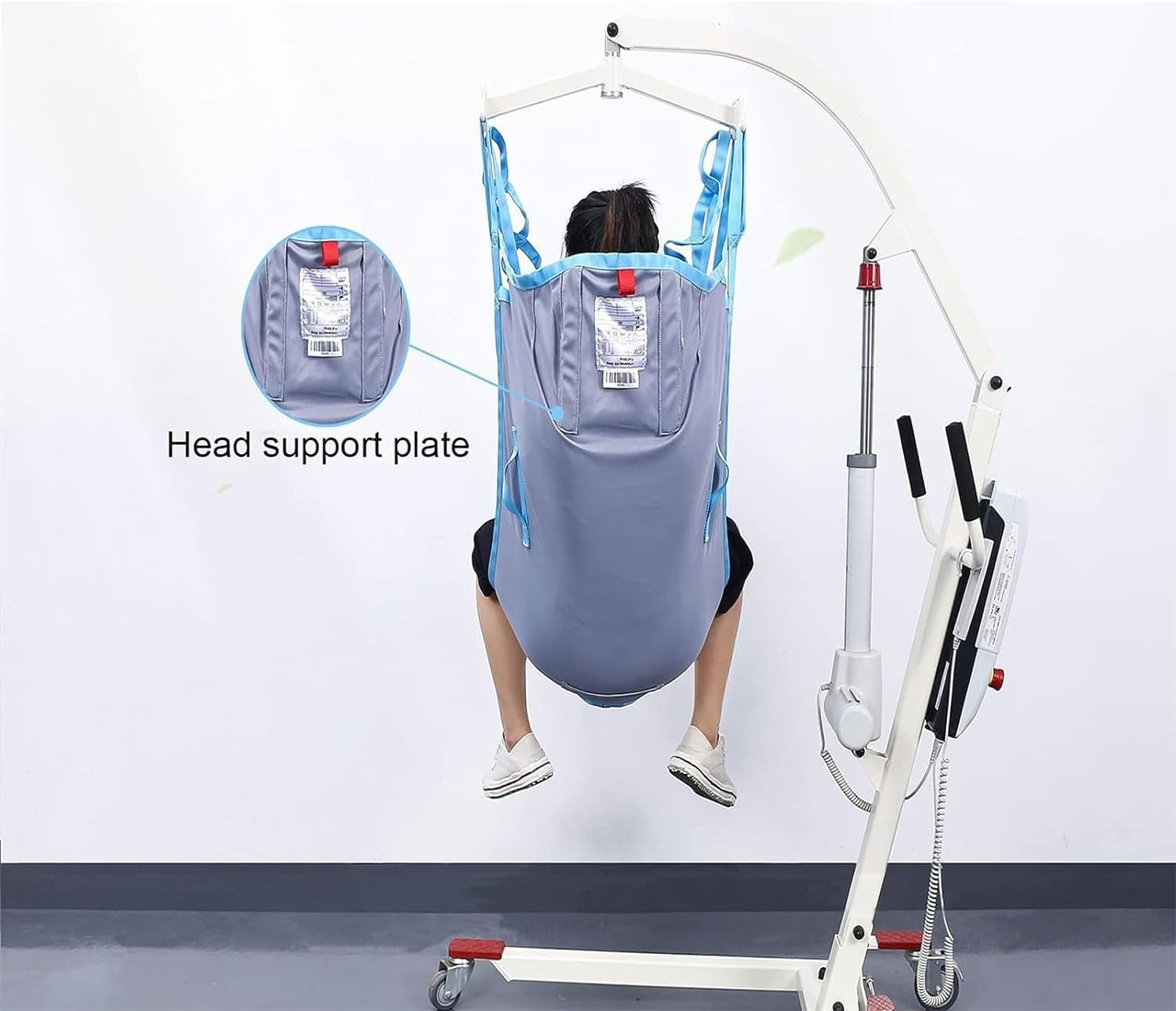 Sangle de levage en maille robuste pour patient | Palan de levage pour personnes âgées | Sangle de douche pour personnes handicapées | 20 sangles de levage | Soutien et confortable