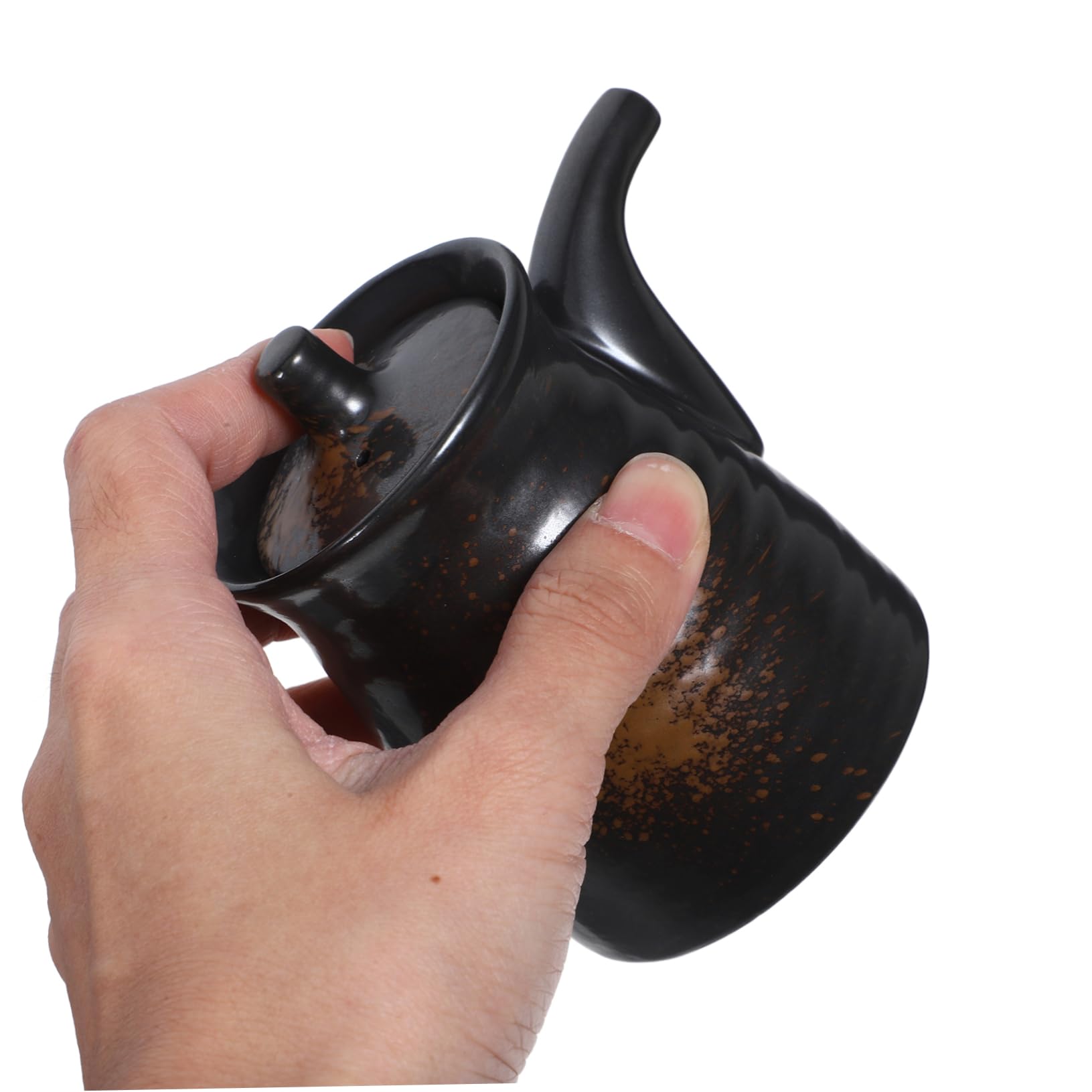 ABOOFAN Soy Sauce Dispenser Japanese Vinegar Jar Condiment Holder for Kitchen Elegant Design for Oils and Dressings for Home Cooking and Table Decor