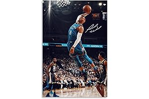 Russel Westbrook: Electric on the Court, Radiant on Canvas
