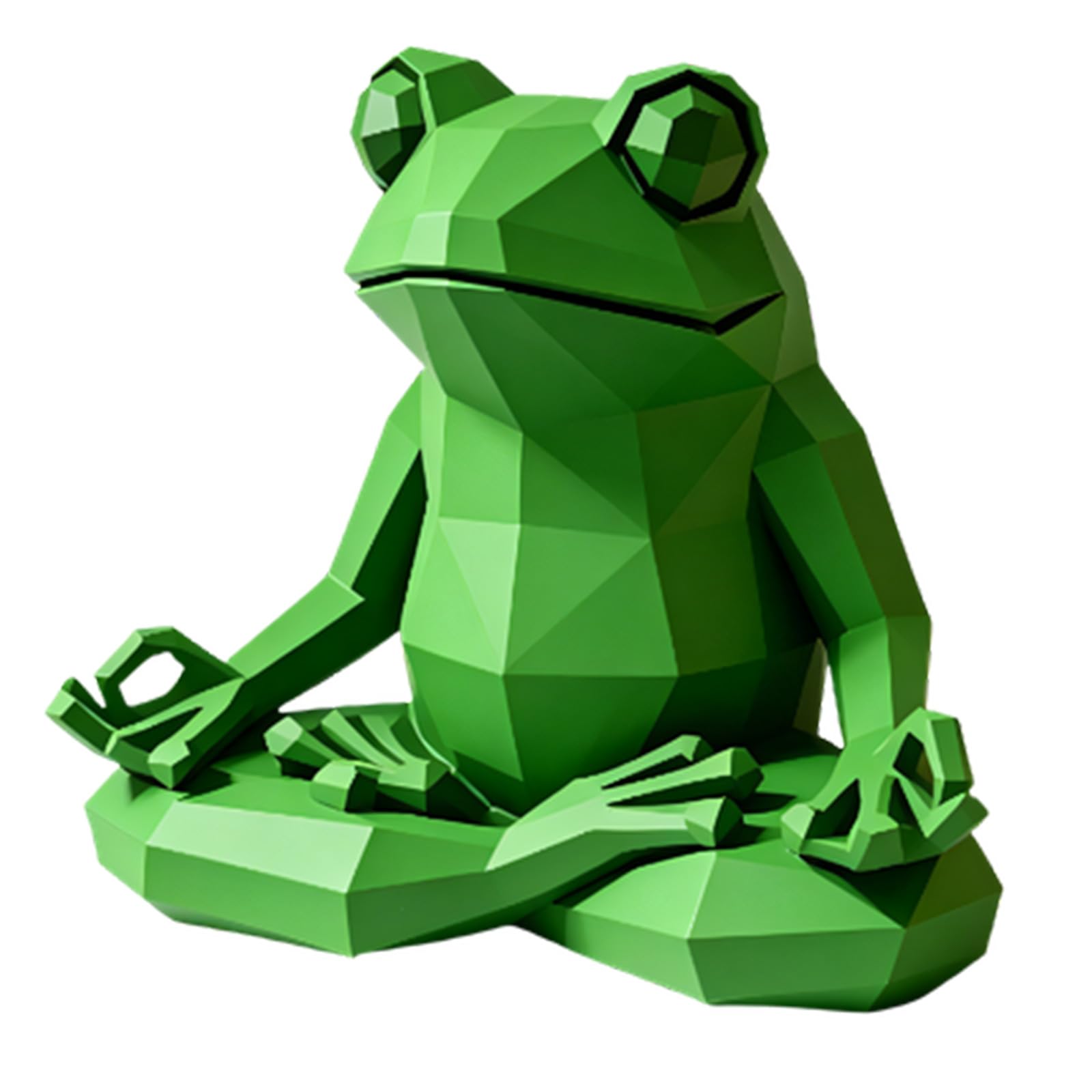 Apglsxy Green Poly Frogs Sculpture Modern Decors Yoga Meditations Frogs Statue For Bookshelves Desk And Homes Decorations Decors