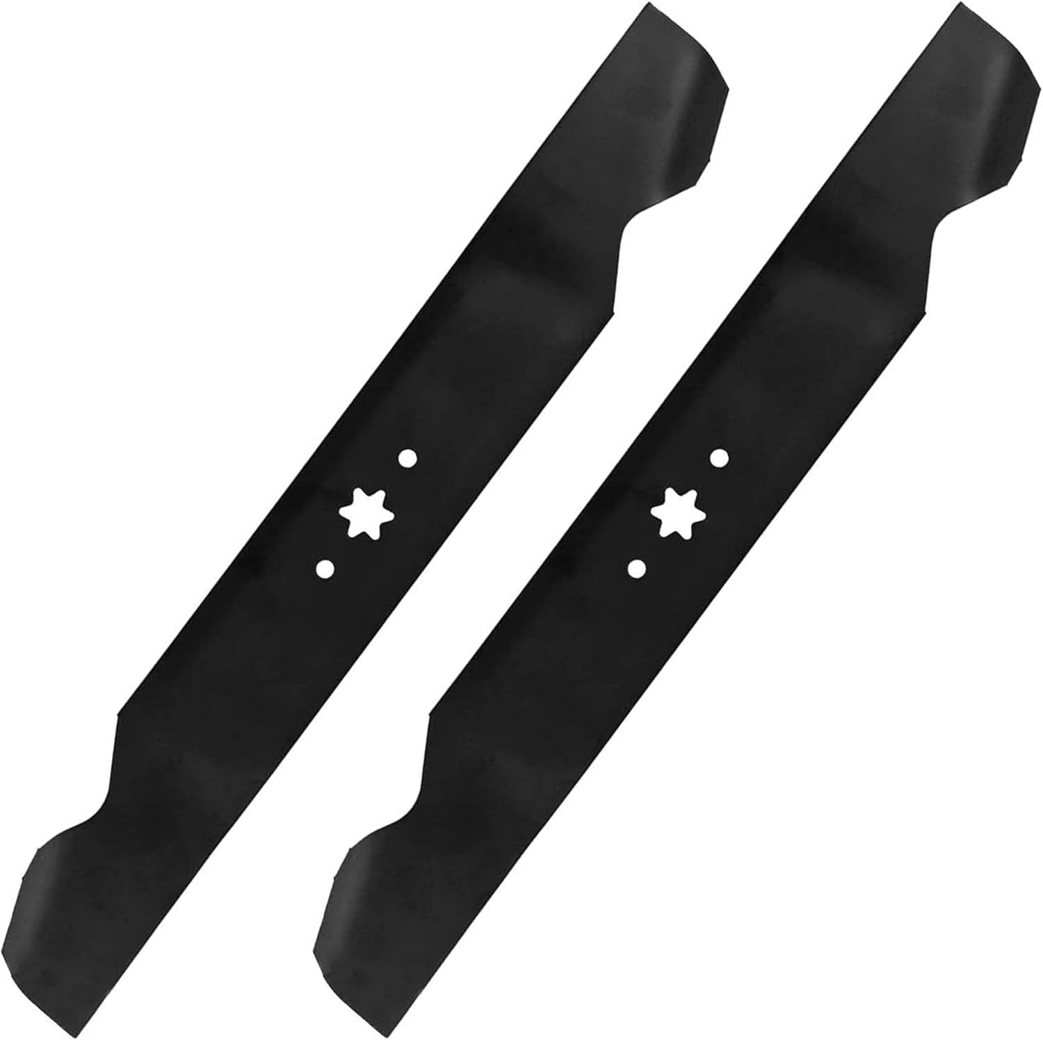 Mr Mower Parts 2-Pack Mulching Blade Set for 42" Cut Compatible with MTD Cub Cadet Troy-Bilt 742-04126 742-0616 742-0616A 942-0616 942-04126 942-0616A 742-04308, Toro 112-0315, Windsor 50-3252