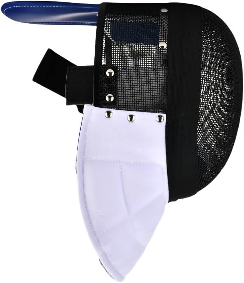 ASAki CE350N Epee Fencing Mask.with 350N Stab-Proof Fabric,Full Coverage Lining(Removable and Washable).
