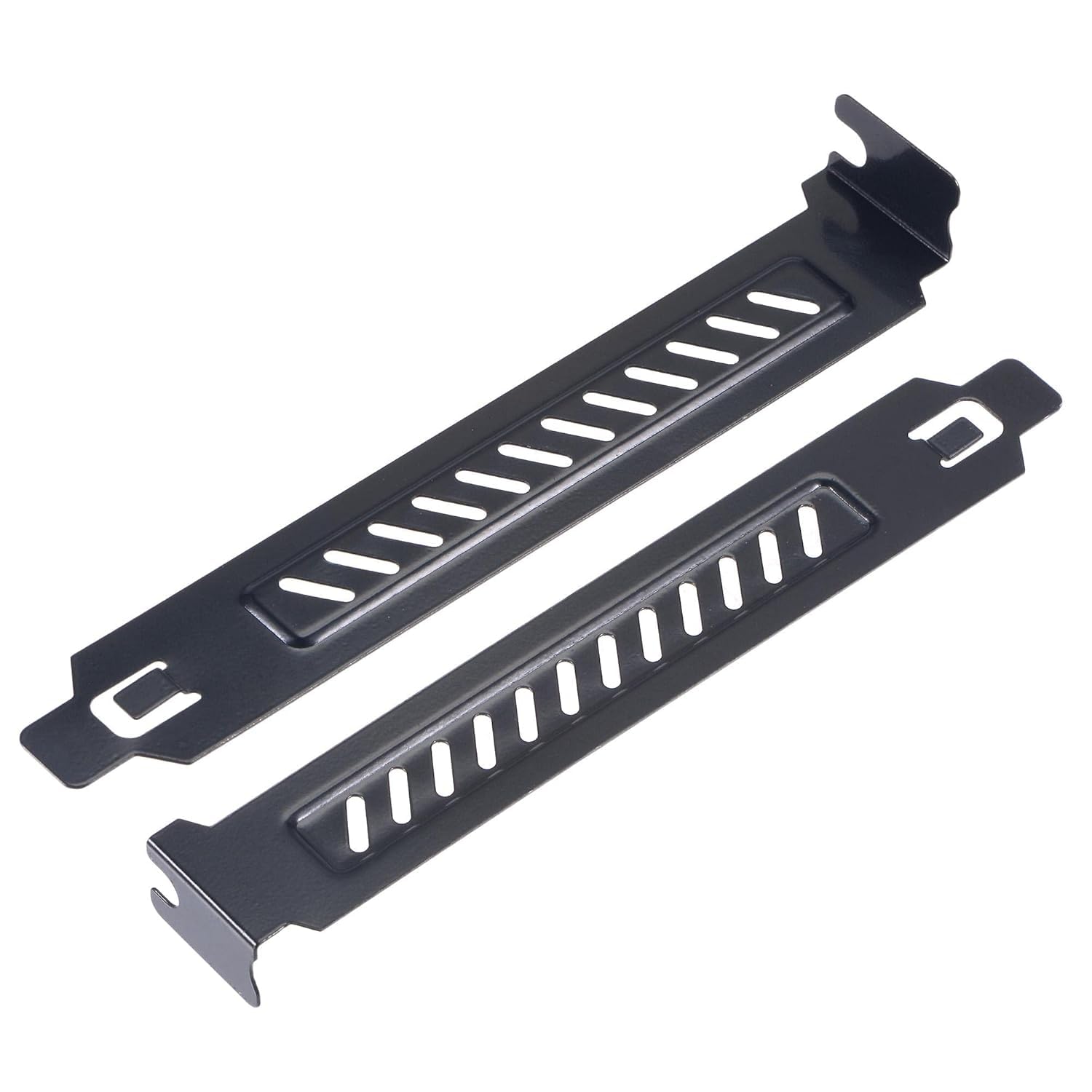 CHIST Metal Pci Slot Covers With Screws For Pc Case Airflow And Dustproof Black with Ventilation, 121 mm, Steel, Pack of 5 with Screws-image-3