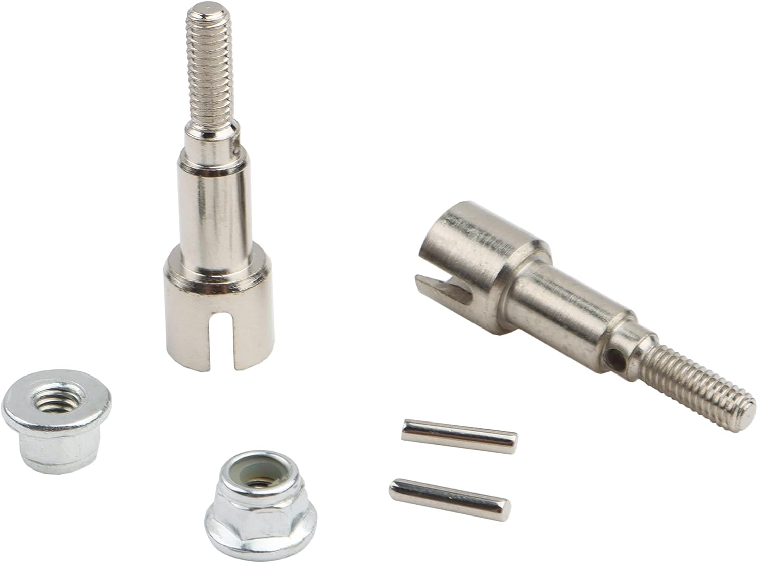 M16107 Metal Rear Wheel Shafts & Pins & Lock Nut M4 Accessories Spare Parts for 1：16 Scale 16889 16890 HM161 RC Cars
