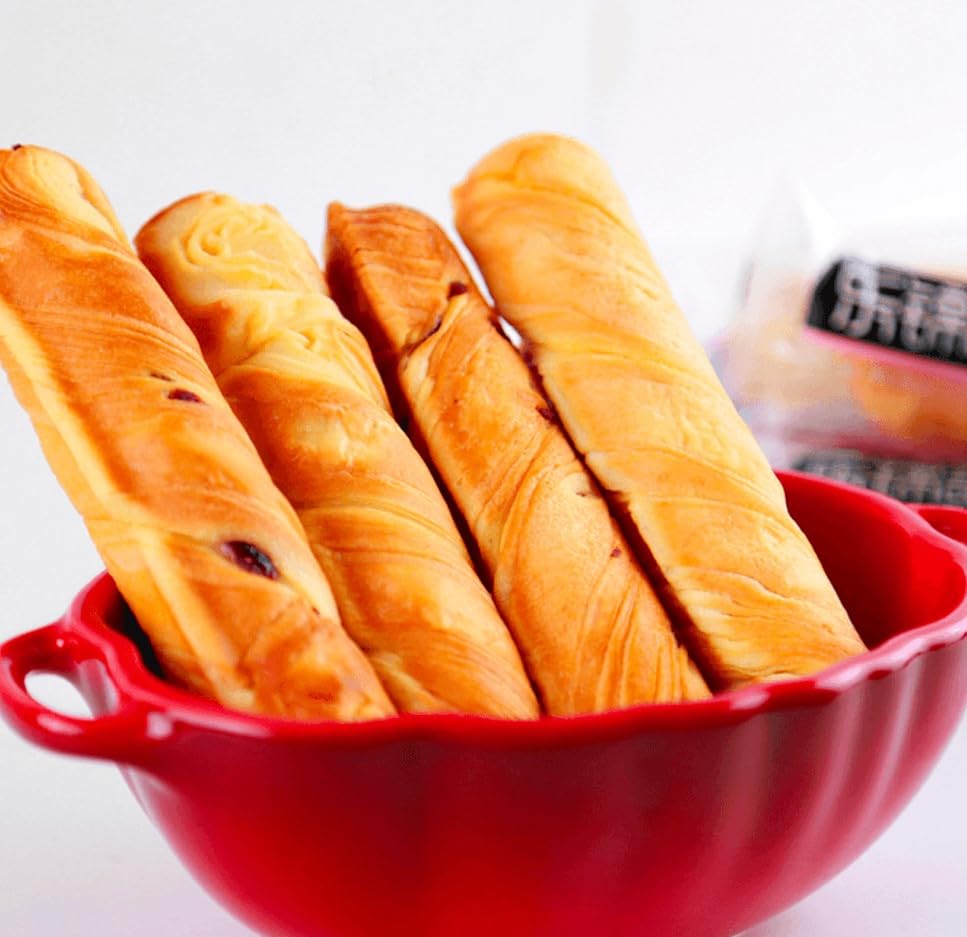 Milky Breadsticks Breakfast Bread Chinese Dessert Stone-Baked Cheesy (Cranberry)
