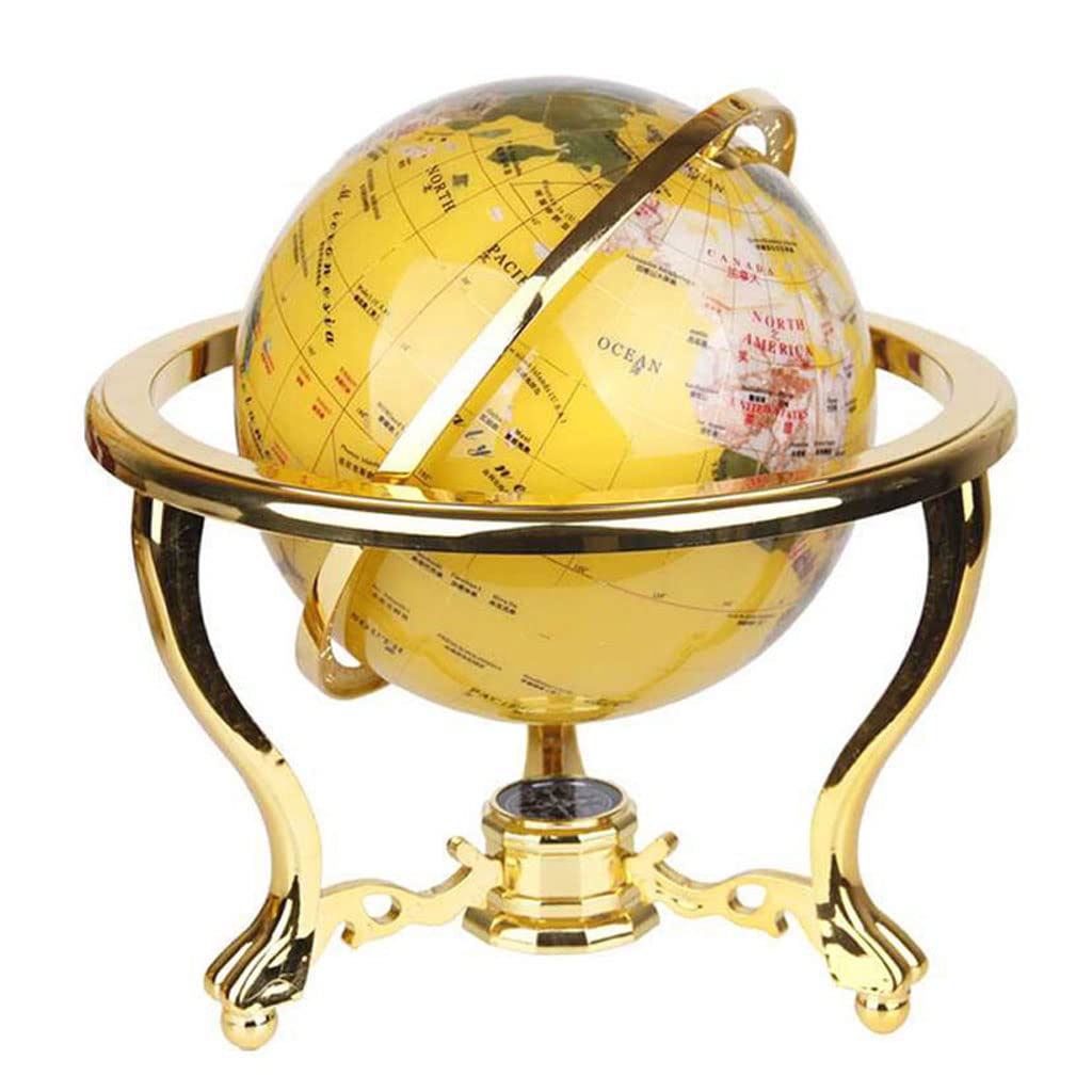 新品】宝石地球儀黄色 新品】宝石地球儀黄色