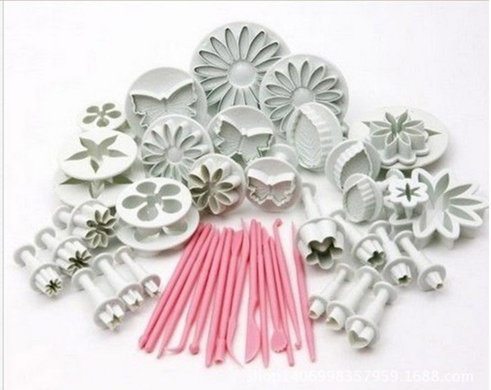 Fondant Kuchen Werkzeug Backwerkzeug elf DIY Werkzeug Anzug Kekse 47 Set