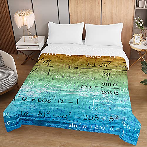 Colcha de verano verde retro de 180x220cm para cama de matrimonio 3