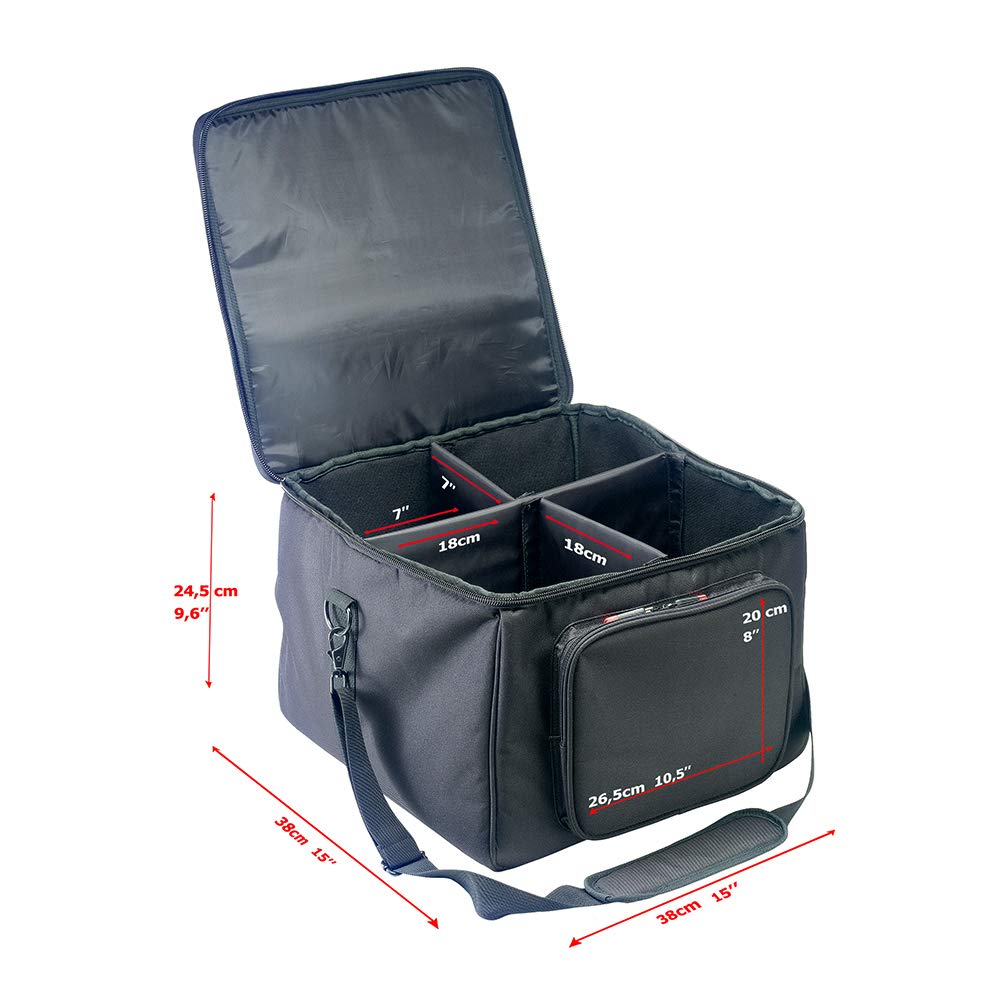 Stagg SLI-TB-4 acolchada Tasche für Luz LED 4x