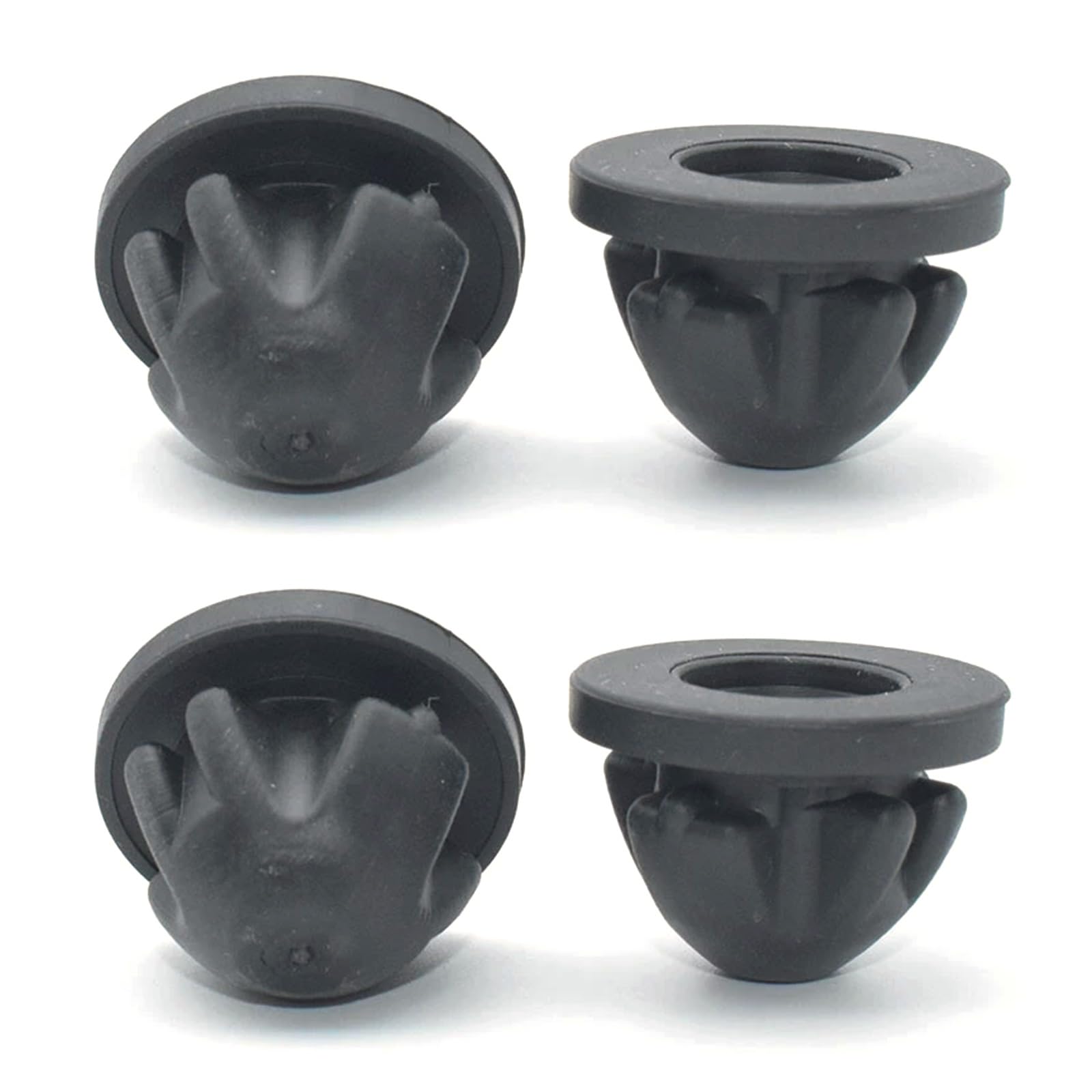 Hongmei88shop 4 PCS Engine Cover Grommets 11127614138 Compatible With BMW Engine Cover Trim Rubber Mount Grommet Bush Replacement Engine Bung Fastening Element Buffer