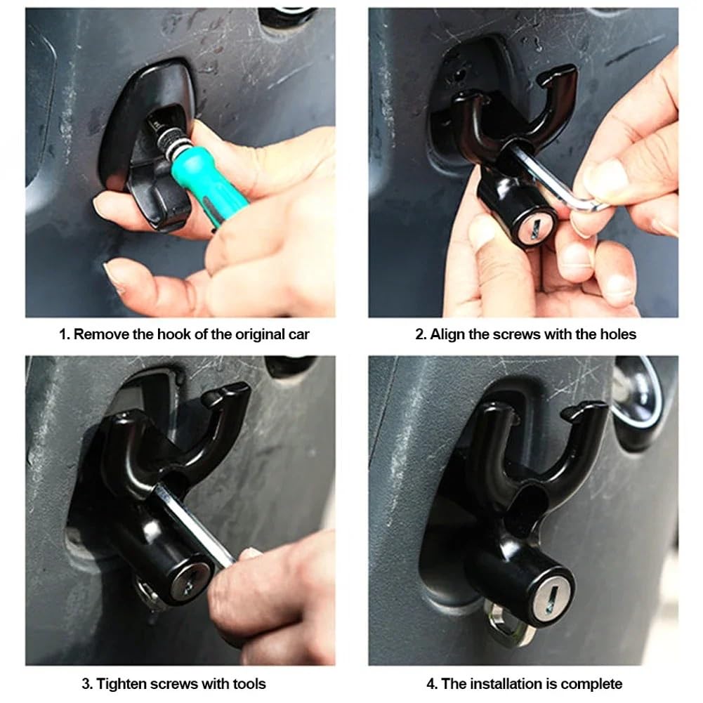 Candado Moto Cerradura Universal de Metal para Casco de Motocicleta, Manillar de Bicicleta, Seguridad antirrobo Candado Moto Disco