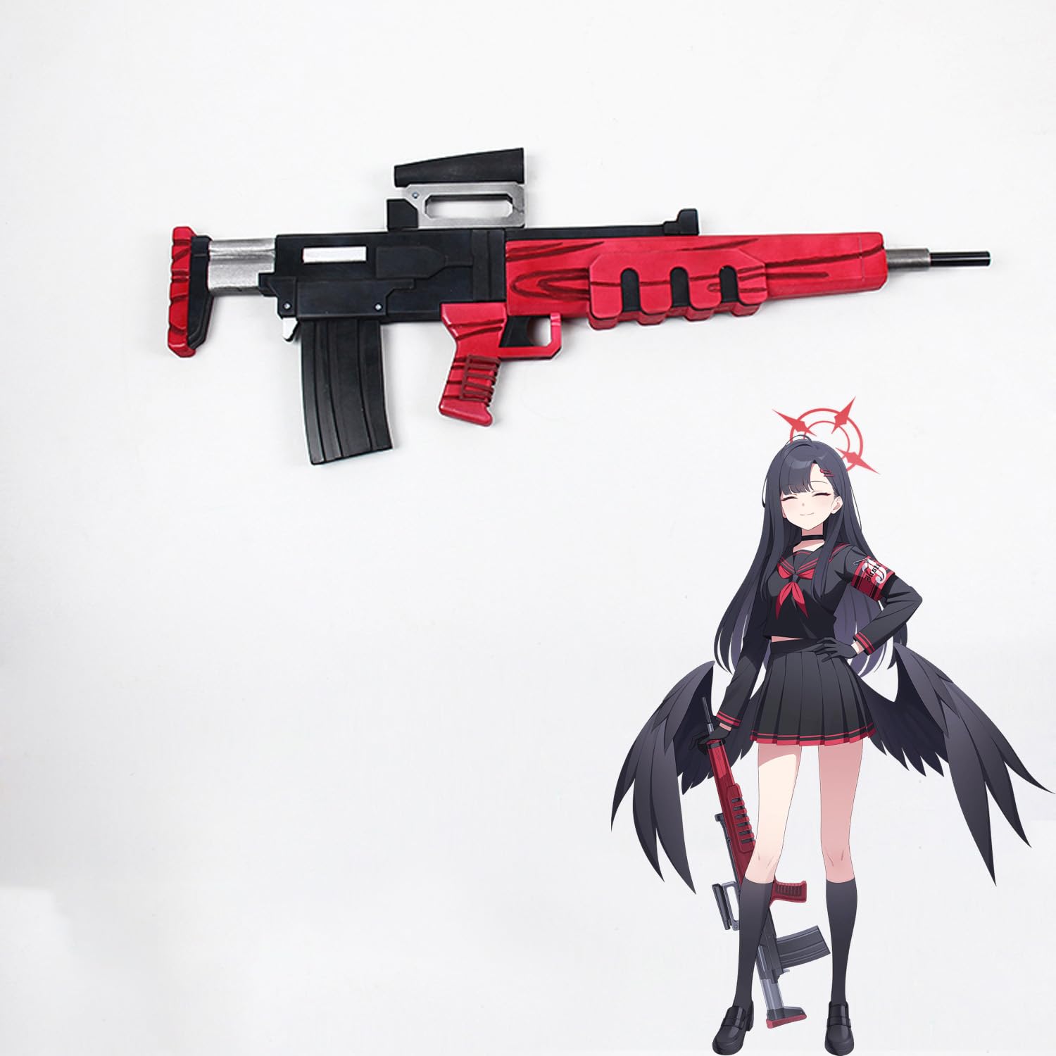 Amazon.co.jp: CHENGZI 仲正イチカ コスプレ道具 武器 PVC製道具 分割