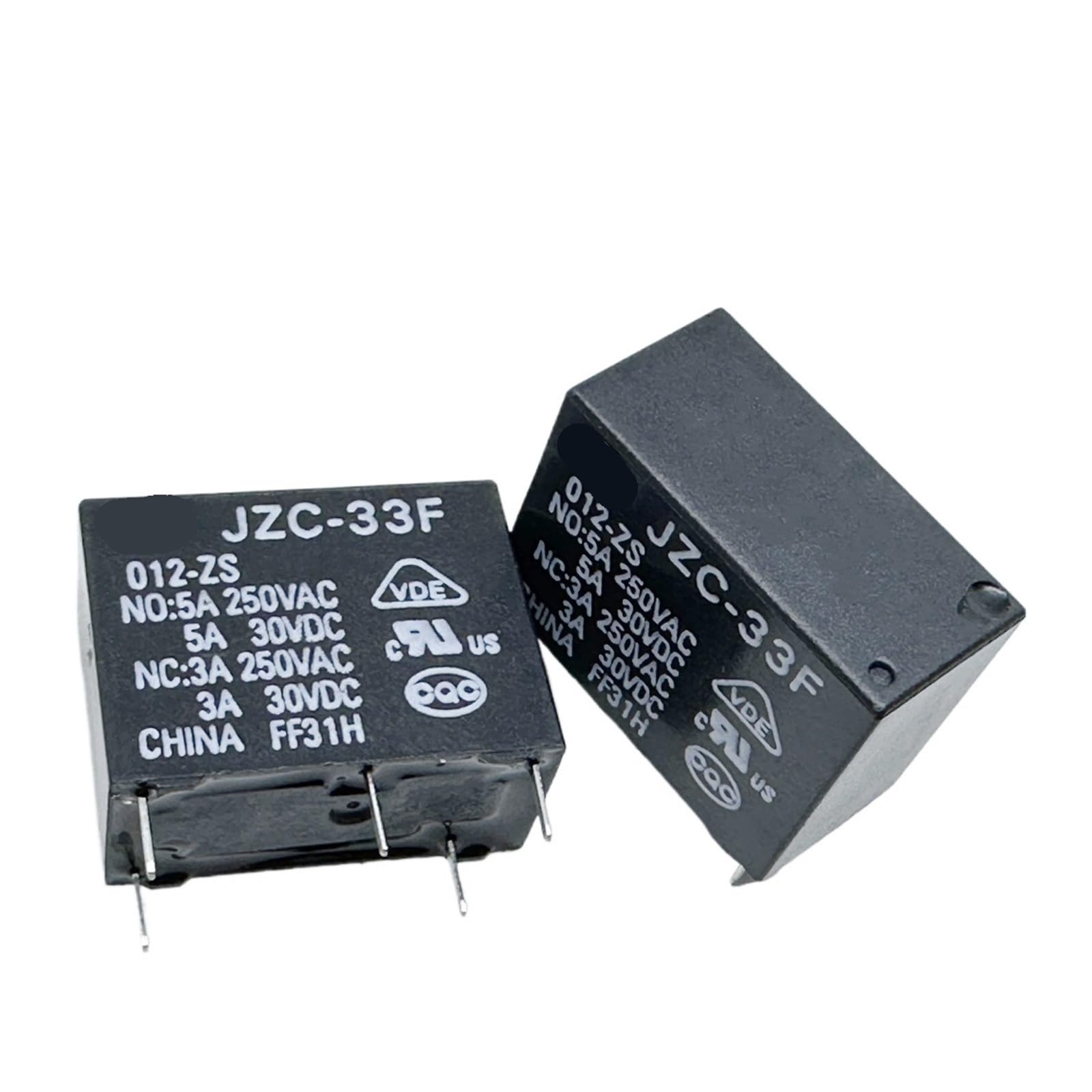 Yzwrwrmktb One Color 1Pc Jzc-33F 012-Zs Relay 5Pins