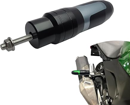Universal Rear Frame Sliders Crash Pad Replacement for B-MW Kawasaki Yamaha Honda Suzuki CNC Aluminum Motorcycle Accessories Anti Falling ProtectionTitanium