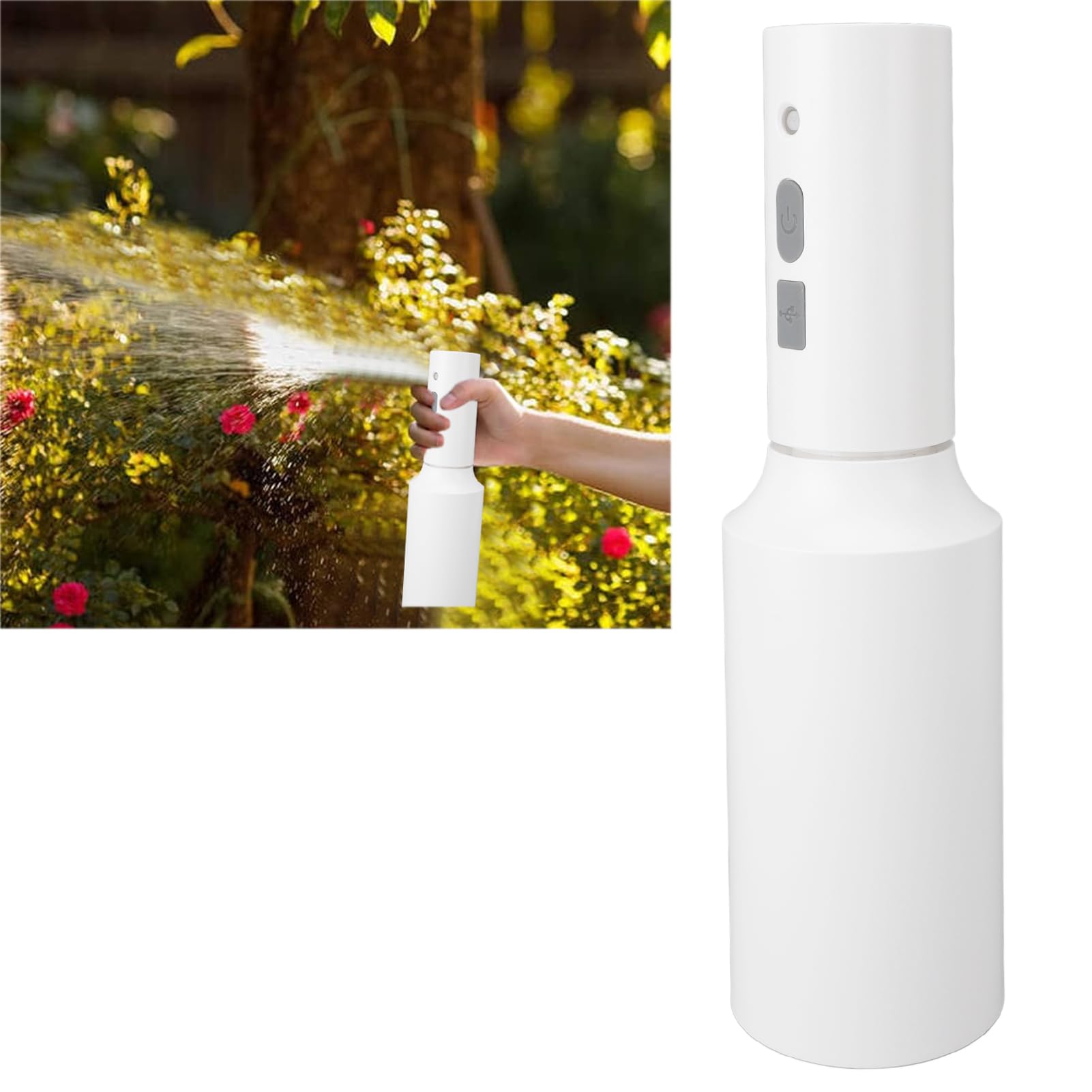 Vaporisateur Électrique Portable, 750ml, Rechargeable USB, Arrosoir Automatique pour Plantes d'Intérieur et d'Extérieur