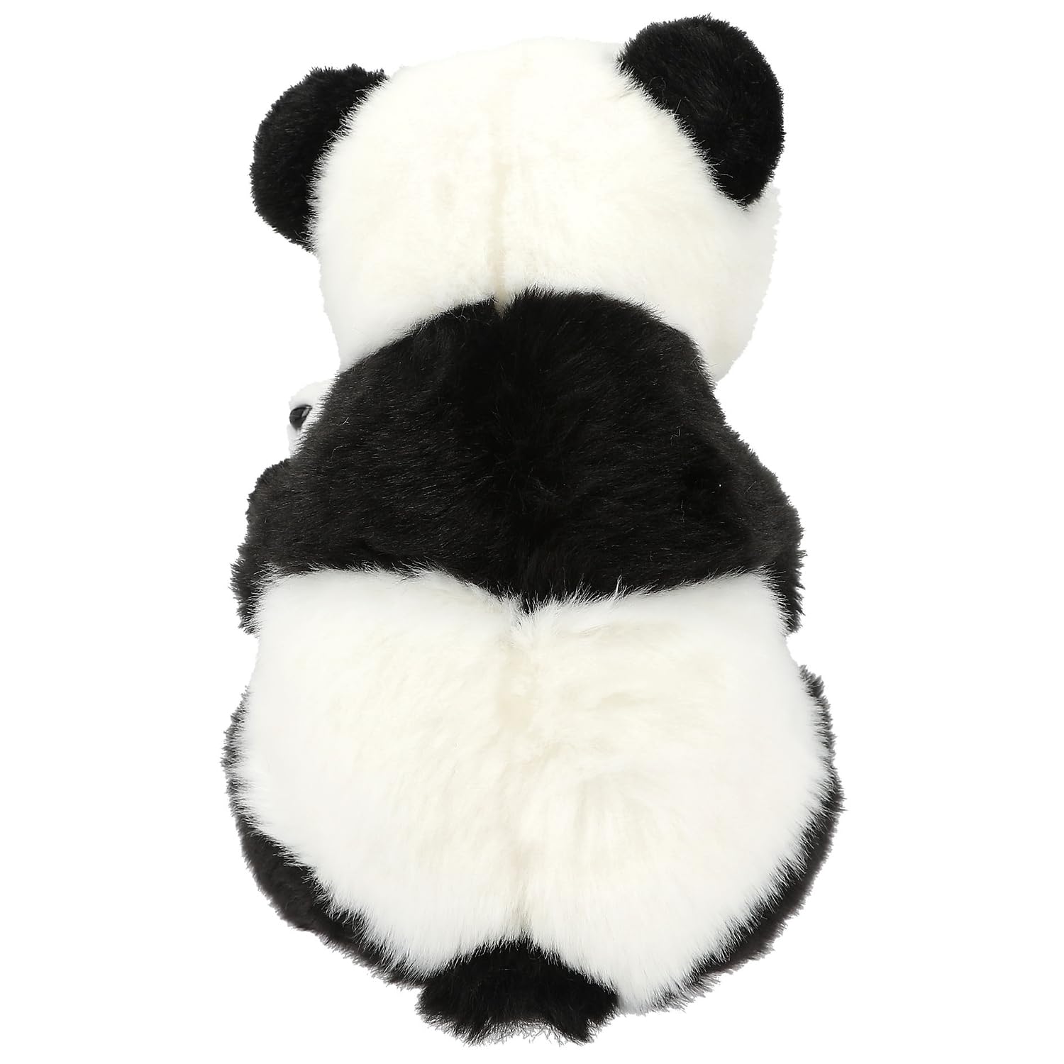 Depesche 12800 TOPModel - Plüschtier Panda Mama und Baby, mit weichem Fell in Schwarz-Weiß und Klettverschluss an den Händen des großen Kuscheltiers