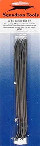 Juego de limas Riffler, 10 piezas