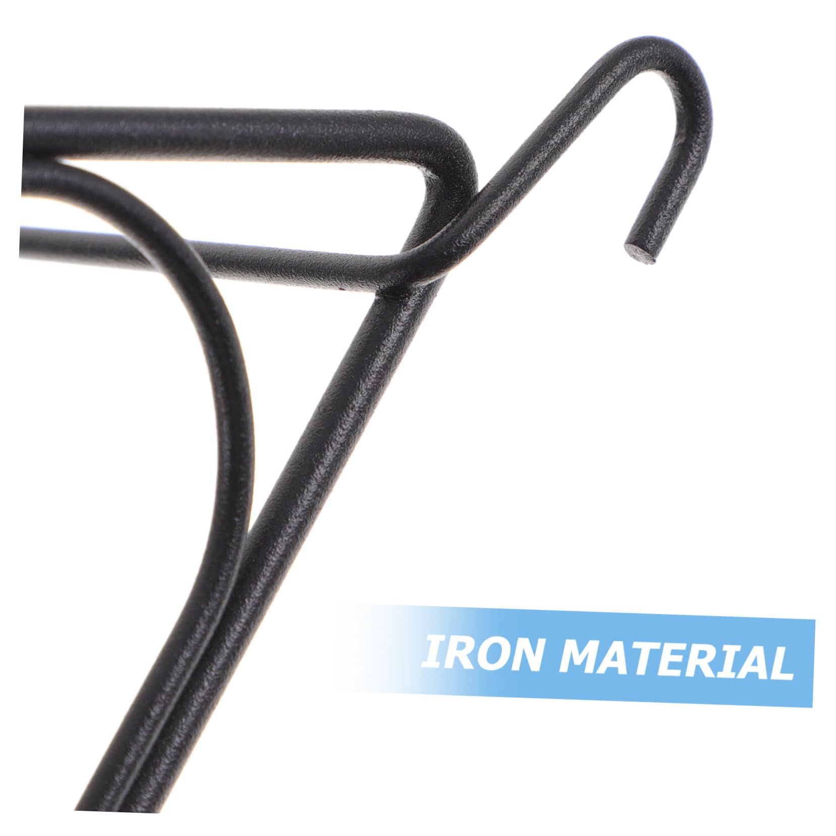 Rueda Silenciosa para Hámster y Animales Pequeños para Correr, Rueda de Carrera de Hierro Negra de 26 Cm, Juguete para Ejercicio y Bienestar de Roedores Domésticos