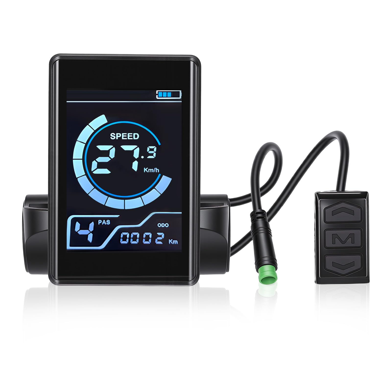 Bike Display LCD 5 Pin Control Panel Bike Screen Universal Scooter Electric Meter Panel Bike (X1)-image-24