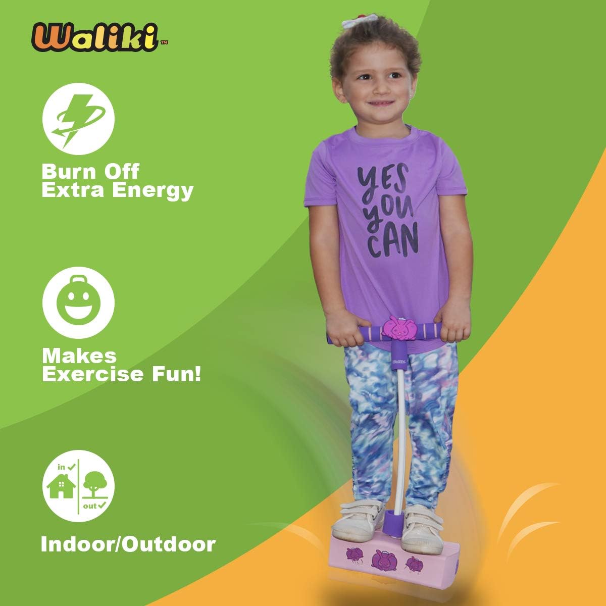 WALIKI Foam Pogo Hopper | Rabbit Jumper | Best Toy for 4 Year Old Girl : Toys & Games