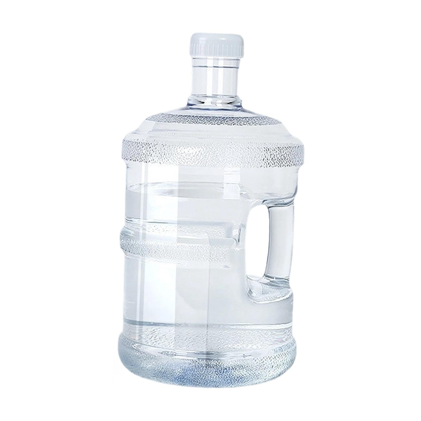 Wiederverwendbare Wasserflasche, Wasserbehälter, Tragbarer Eimer mit Deckel, Griffig, Multifunktional für Büro, Auto