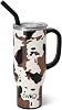 Taza térmica Swig Life de 30 oz con asa y popote, Hayride 1