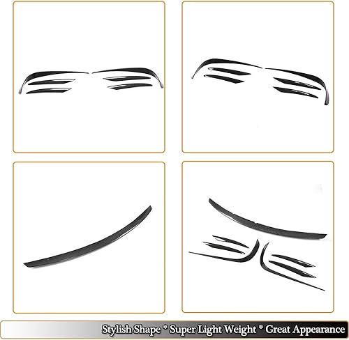 Miniatura 4 de Ventilación de parachoques delantero compatible con Mercedes Benz Clase E W213 E200 E250 E300 E400 Sport E43 AMG Sedan 2017 2018 2019 salida de