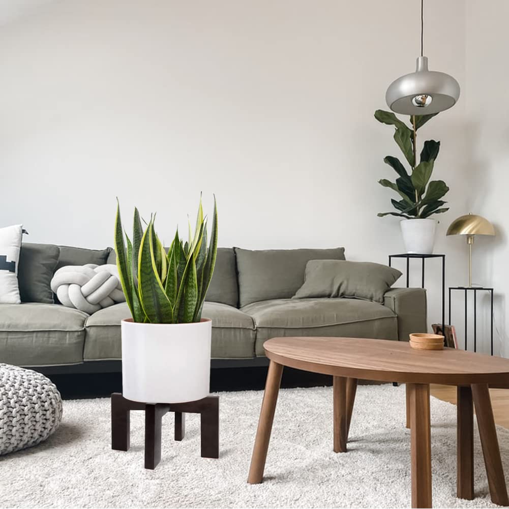 MUAEEOK Metal Plant Stand Indoor Outdoor 42cm High 3 Tier Flower Pot Holder Shelf Heavy Duty