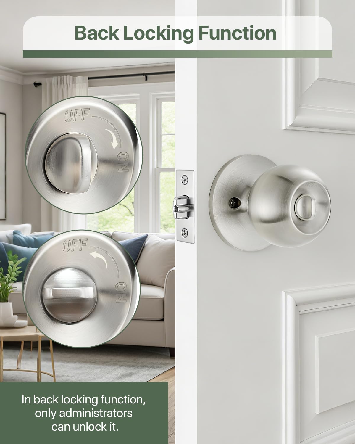 Fingerprint Door Lock - Smart & Key Entry -5 Fingerprint Door Lock - Smart & Key Entry -5