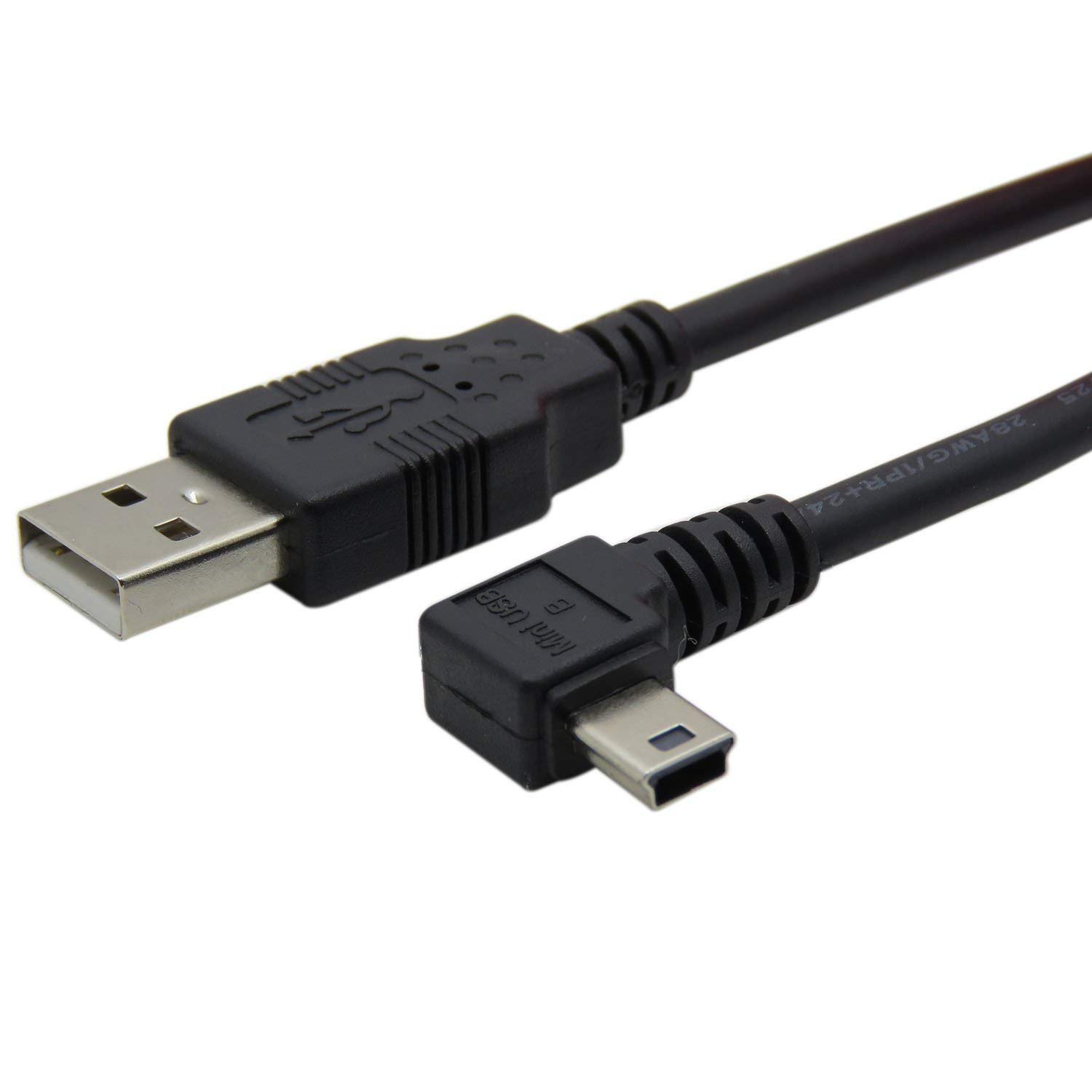 New Product Mini USB 2.0 Cable 90 Degree Left Angled, TENINYU Mini USB B Type Male Cord for PS3 Controller Charger, Hero HD, Cell Phones, MP3 Players, Digital Cameras Car GPS Devices,6FT Super Big Clearance! Mini USB 2.0 Cable 90 Degree Left Angled, TENINYU Mini USB B Type Male Cord for PS3 Controller Charger, Hero HD, Cell Phones, MP3 Players, Digital Cameras Car GPS Devices,6FT