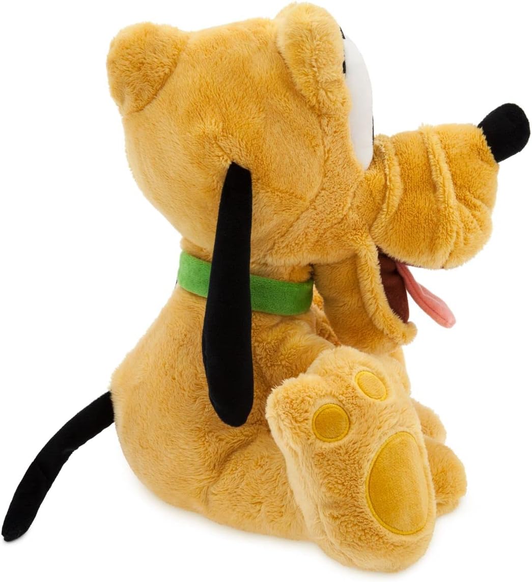 Disney Store Official Pluto Big Feet Plush – Small 12 Inches, Soft and Huggable Toy, Perfect Collectors and Kids, Ideal Gift for Birthdays and Special Occasions, Ages 0+
