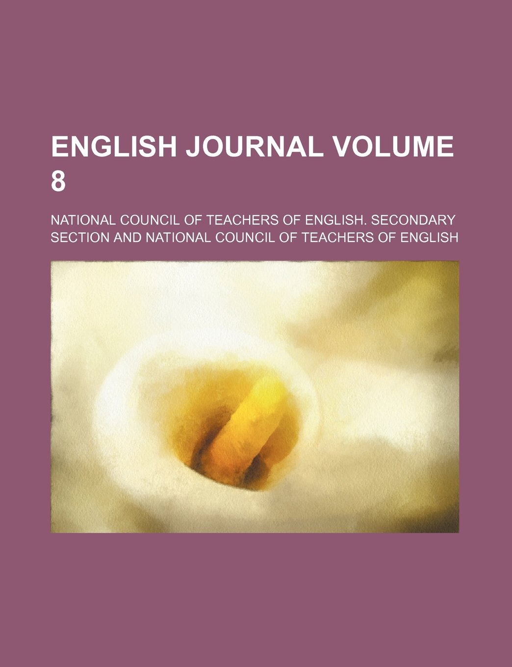 English Journal Volume 8