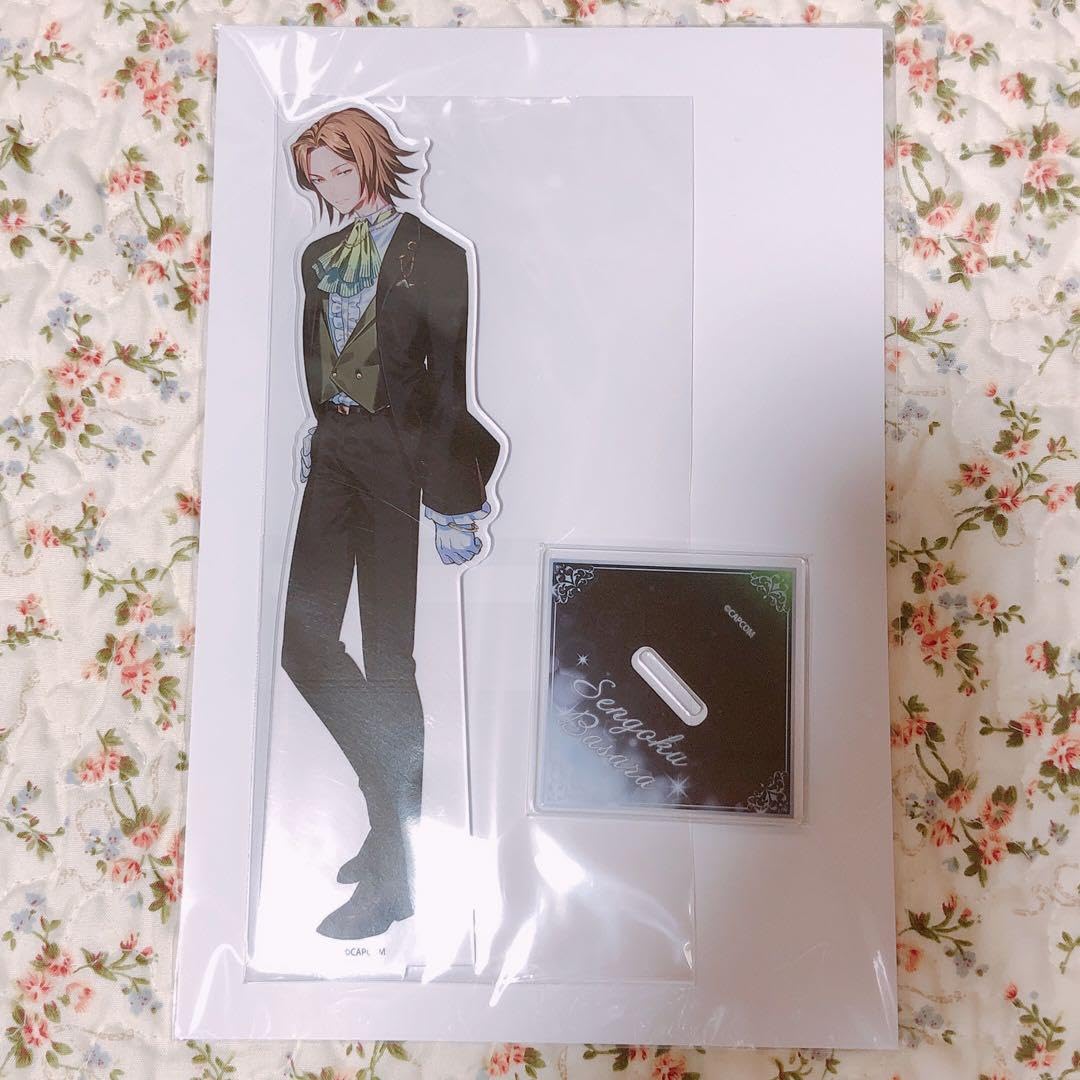 戦国BASARA アクリルスタンド 毛利元就 戦国BASARA 毛利元就 プリンセスカフェ コラボ アクスタ 2点