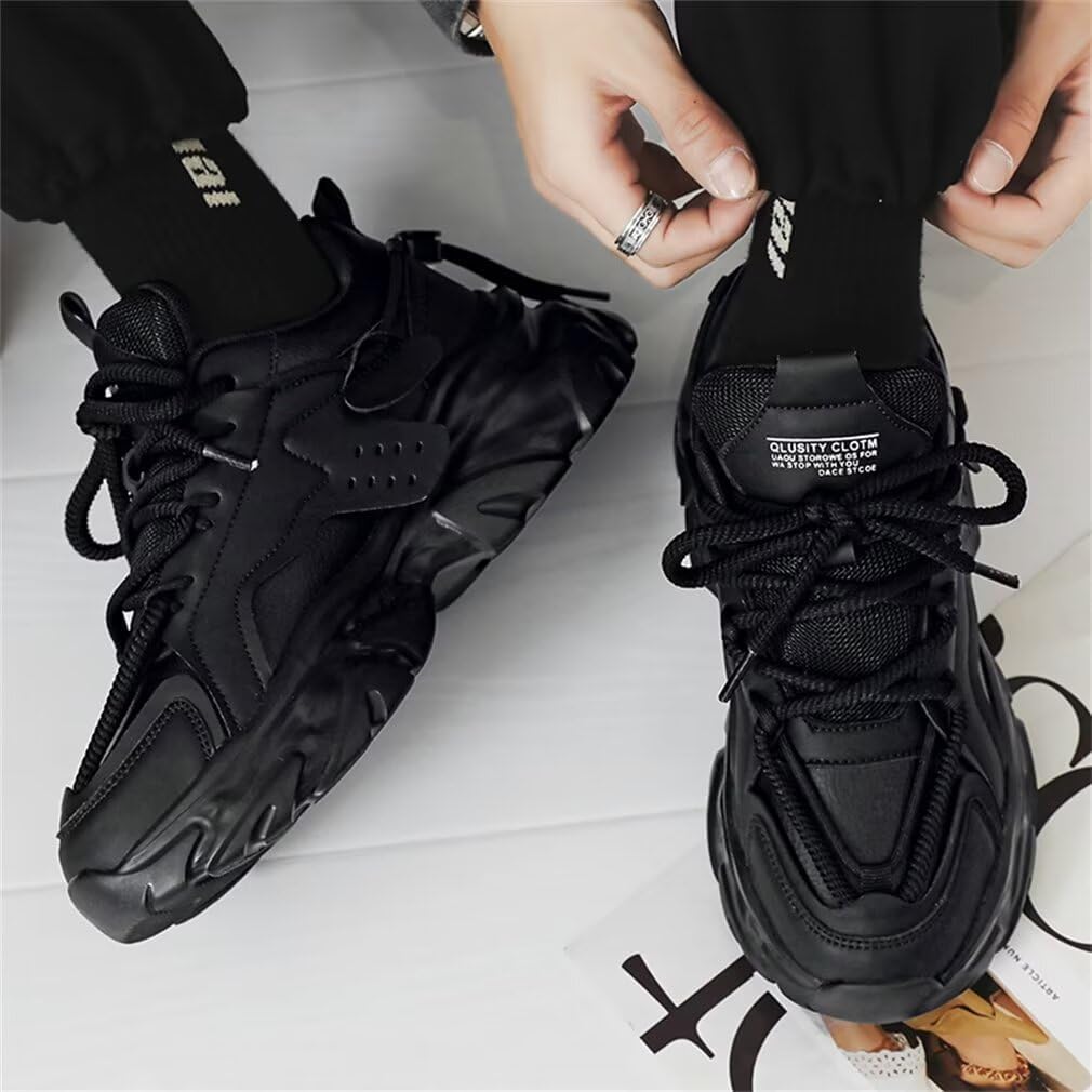 Cruiser Chunky Sneaker for Men | Bold & Stylish Design | Lightweight & Comfortable | Gymwear & Casual Outfits | Durable Footwear 2630-1 Black 1