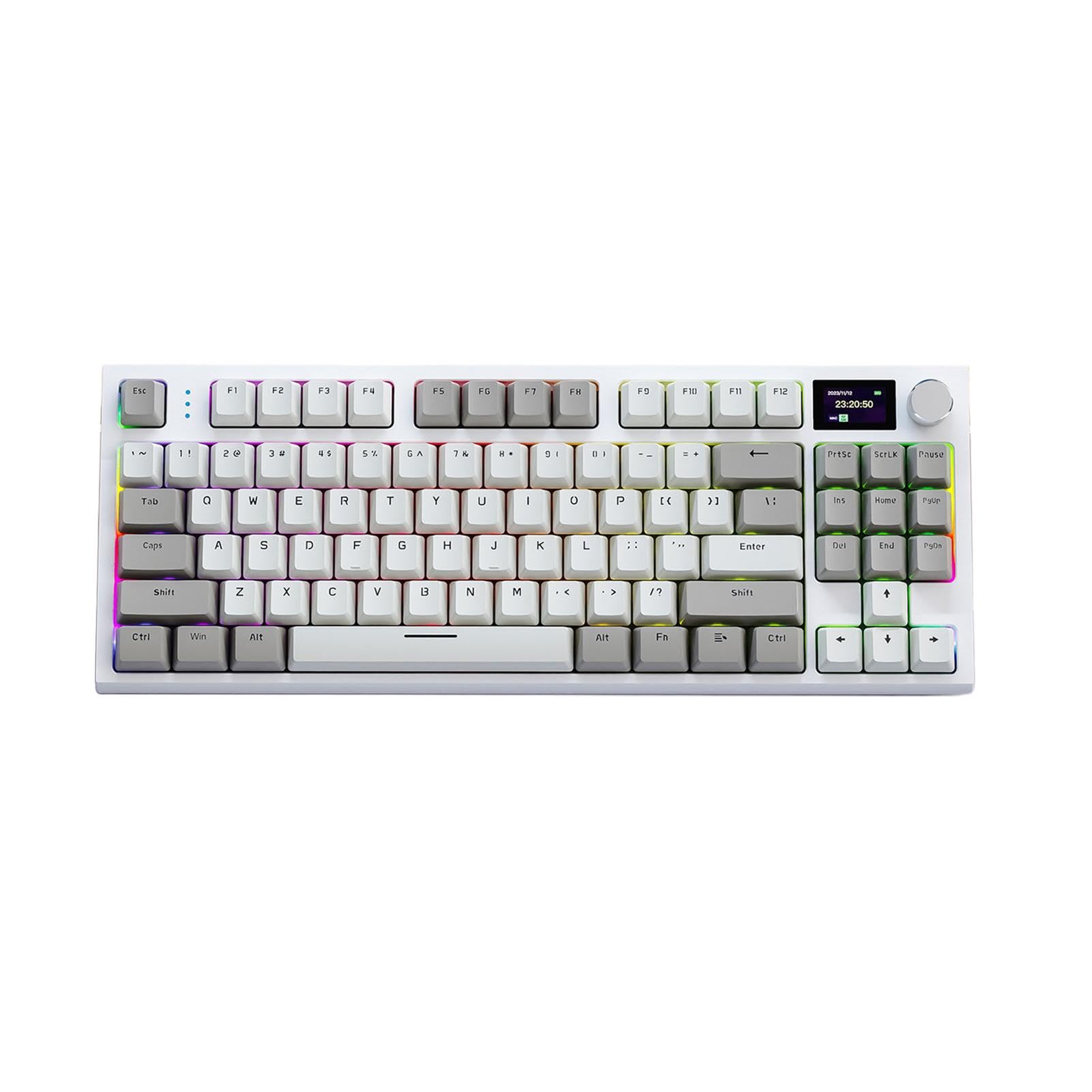 ワイヤレス メカニカルキーボード フルサイズ RGBバックライト付き 楽天市場】e元素 Z-94ワイヤレスRGBメカニカルキーボード