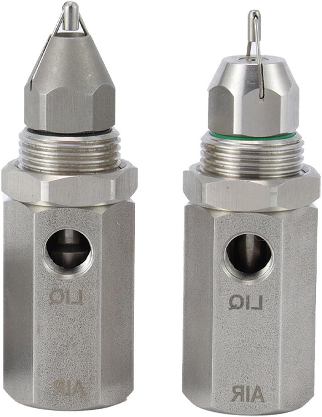 stainless steel sprayer nozzle atomizer,for garden, dust removing, fire proofing, gas and liquid cooling 30° 10-pieces