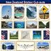 New Zealand Sightseeing Picture Sticker Cut Outs (60367)