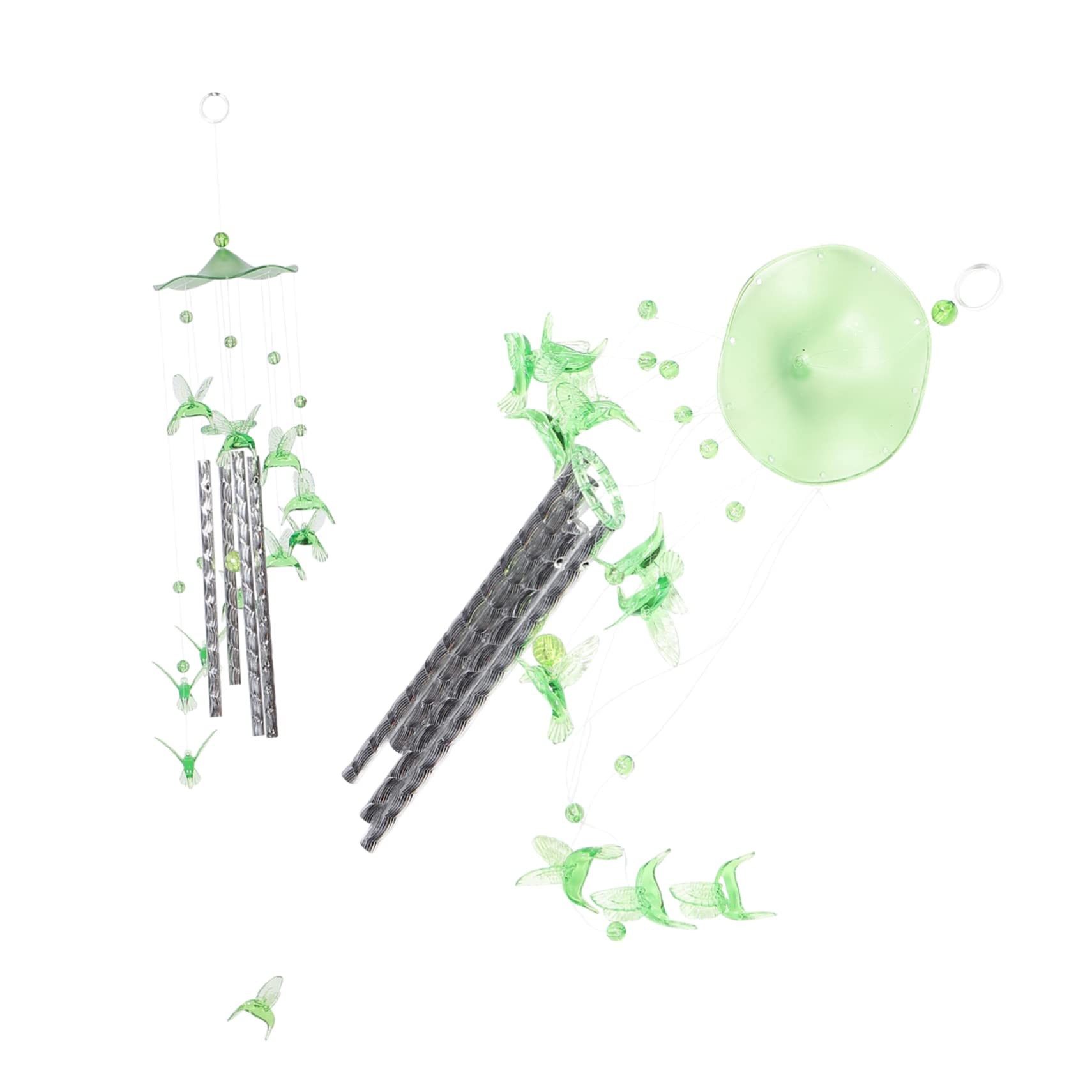 Toyvian 5 Set Campanelli Vento Per Esterni Decorazione Da Balcone Con Per Inaugurazione Casa Decorazione Per E 2 Pezzi * 5