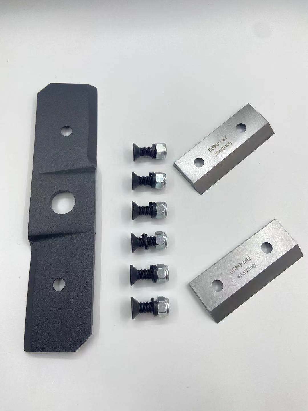Kit de cuchillas de trituradora 781-0490 para limpiar hojas y ramas