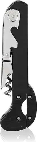 True Recoil Waiters Corkscrew Wine Opener, Durable Stainless Steel with