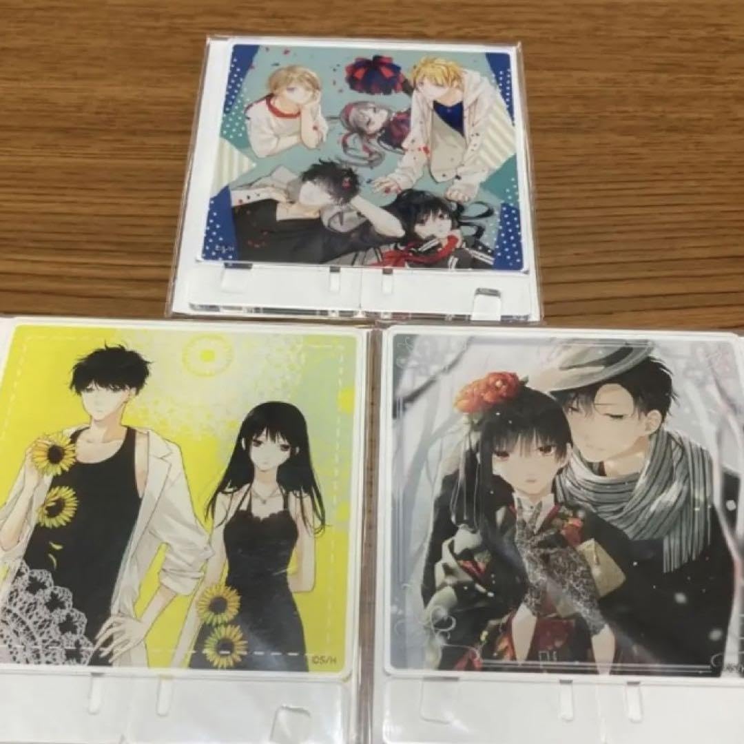 Amazon.co.jp: 墜落jkと廃人教師 アクリルコースター 漫福ガチャ 3個 