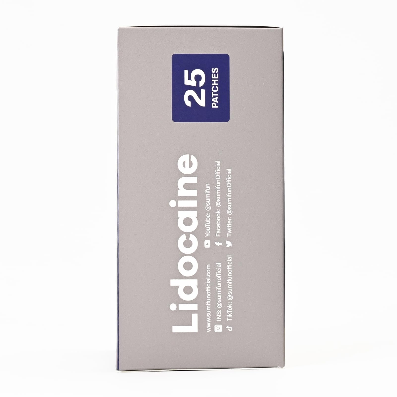 Sumifun Lidocaine Knee Pain Relief Patches Maximum OTC Strength 25 Counts — Amazon image 8