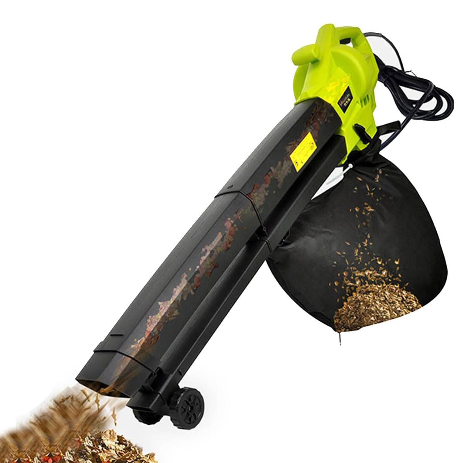 Soffiatore e aspirapolvere senza fili da 3000 W for la raccolta delle foglie del giardino, Soffiatore for foglie da giardino, Mini aspirapolvere senza fili leggero da 150 CFM