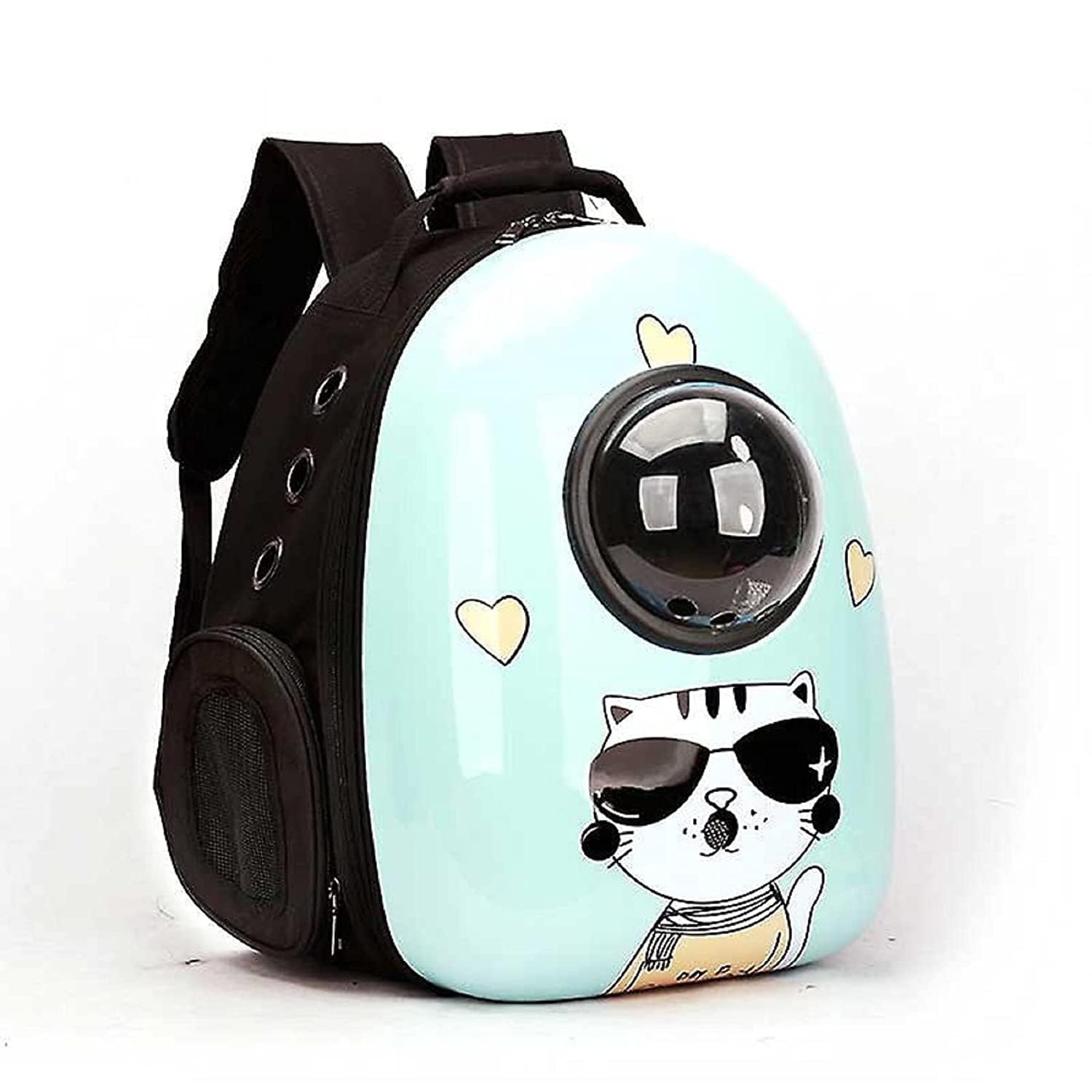 PSK PET MART Portable Multi Air Vents Waterproof Light-Weight Leopard Print Travel Bag Cum Carrier Space Astronaut Capsule Backpack for Cats, Dogs, (B08QMWPDJG) Amazon Price History, Amazon Price Tracker