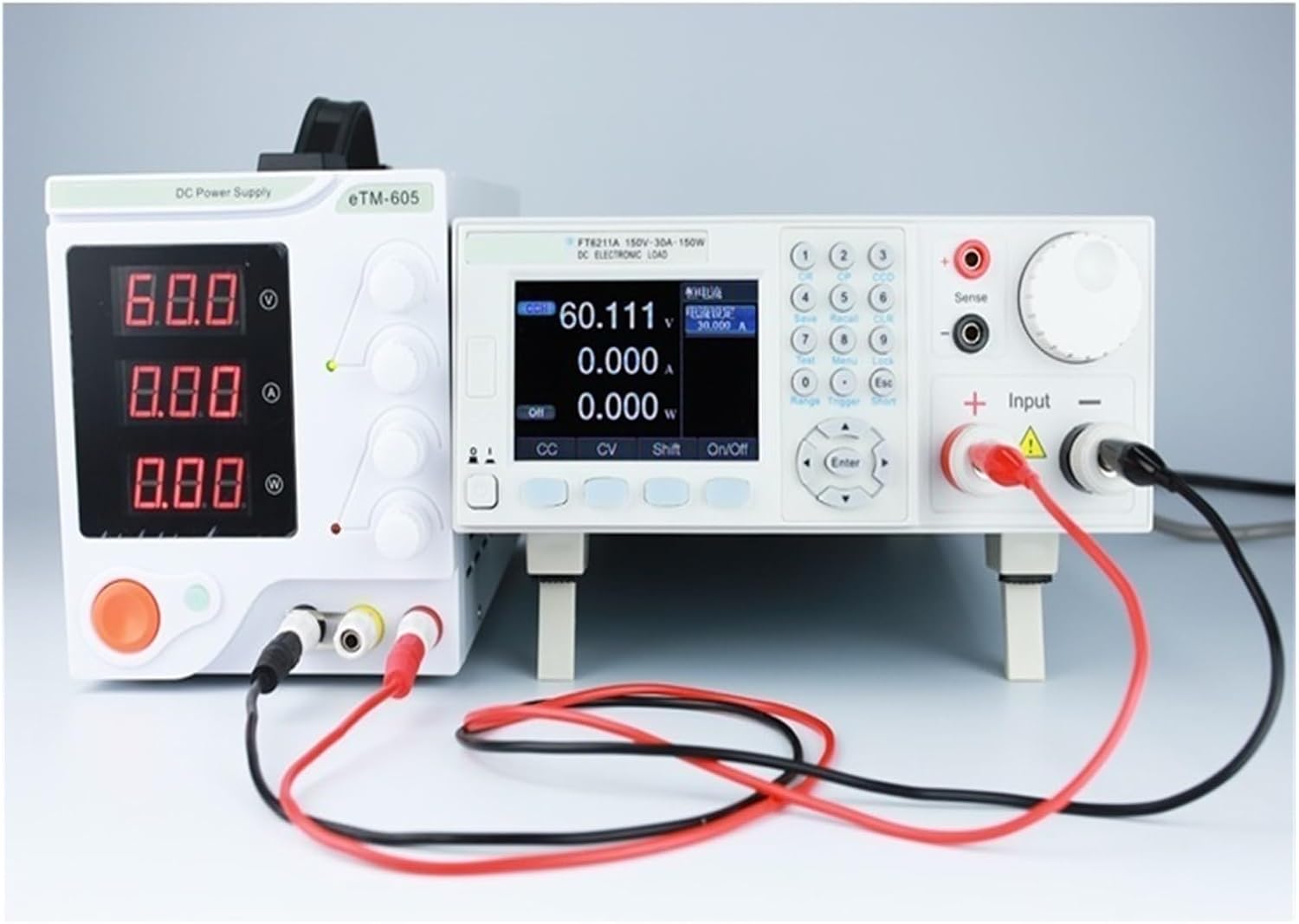 Battery Tester, FT6211A Programmable DC Electronic Load Tester 150W Battery Capacity Power Aging Tester