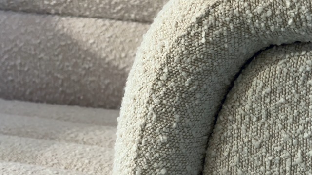 Sillón Velvet Marrón con diseño contemporáneo miniatura 7