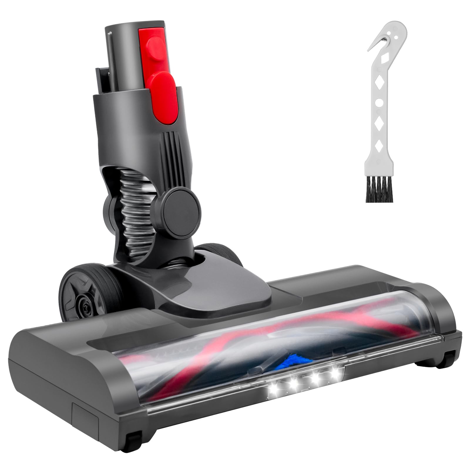 ilovelife Cabezal limpiador de cepillo de rodillo de repuesto para aspiradora Dyson V7 V8 V10 V11 V15 SV10 SV12 SV14 modelos animales accesorios para alfombras de piso de madera dura